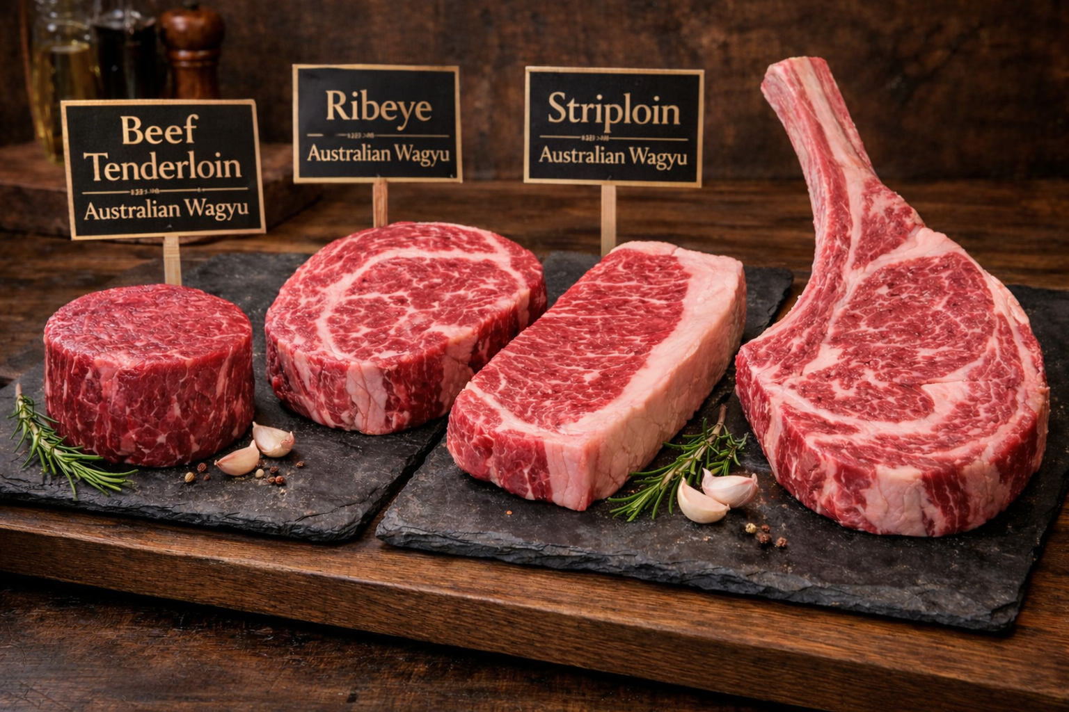 neatly cut meat arranged on a tray